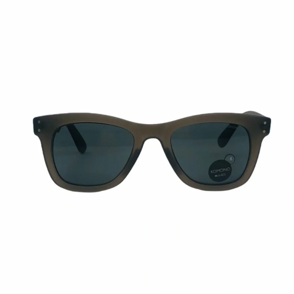 KOMONO Allen Frost Gray Sunglasses NEW NWT wayfarer